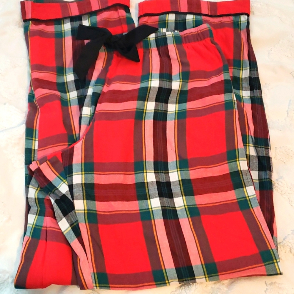 Victoria's Secret "flannel" plaid bottoms